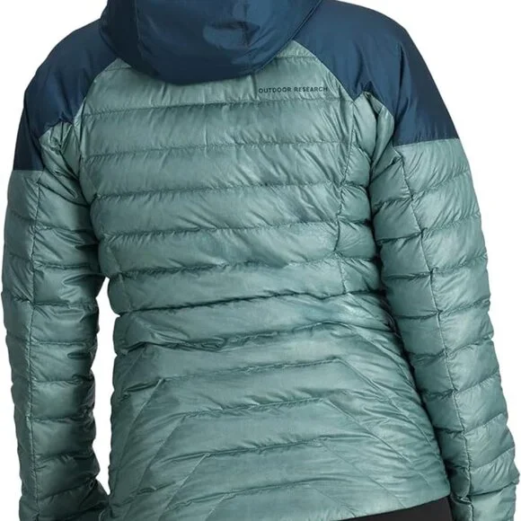 Outdoor Research Women's Helium Down Hoodie - Picture 3 of 6
